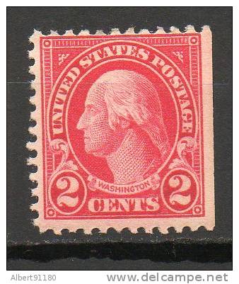 ETATS-UNIS 2c Rouge Carminé 1922-25 N°229 - Unused Stamps