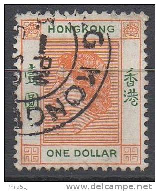 HONG-KONG  N°185__OBL VOIR SCAN - 1941-45 Occupation Japonaise