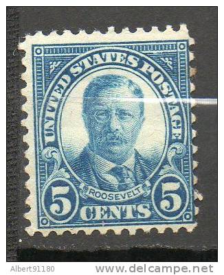 ETATS-UNIS  5c Bleu 1922-25 N°232 - Unused Stamps
