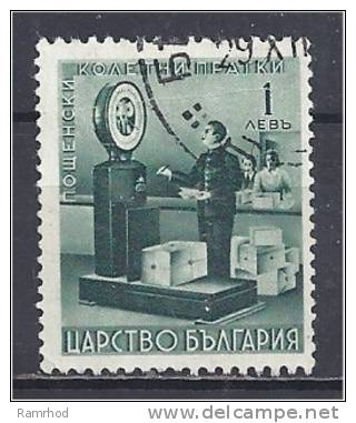 BULGARIA 1941 Parcel Post - 1l Weighing Machine FU - Sellos De Urgencia