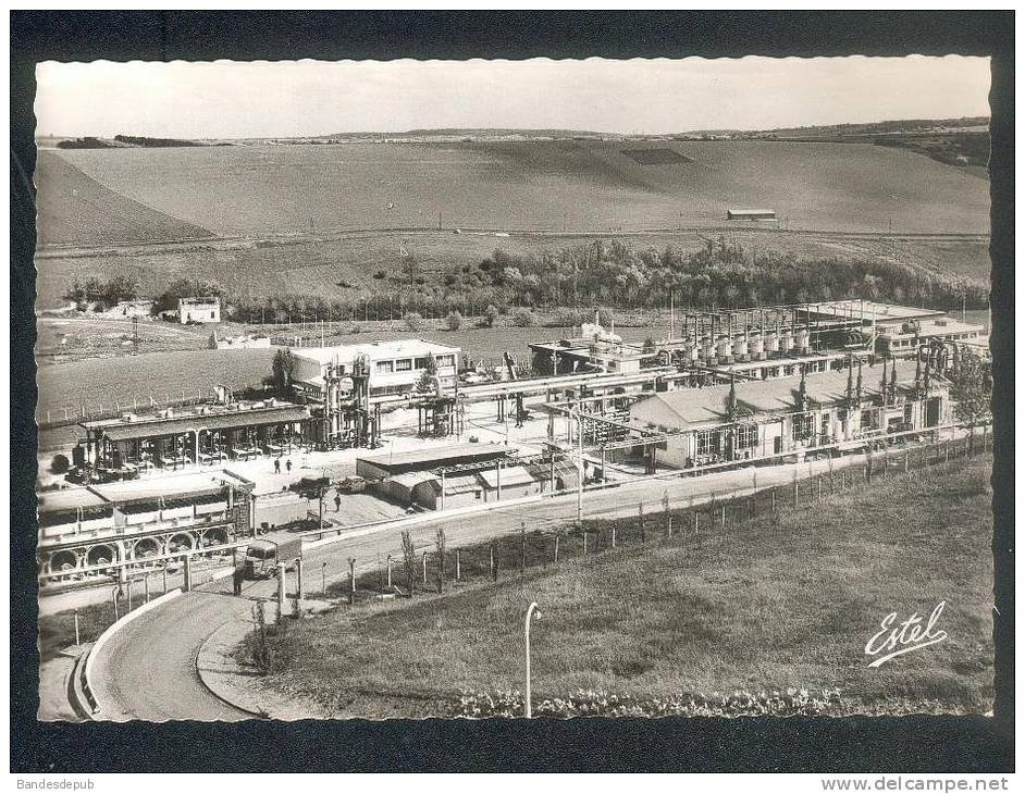 CPSM - BEYNES (78) - Station De Stockage Souterrain Du Gaz De France ( GDF Industrie Automobile Citroen Tub Tube ESTEL ) - Beynes