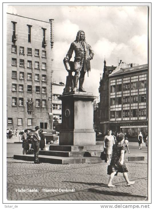 Ak Halle Saale, Haendel-Denkmal, 1976, Sachsen-Anhalt - Halle (Saale)