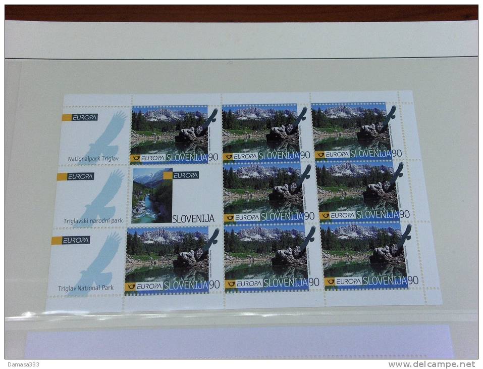 EUROPA CEPT ANNO 1999 SLOVENIA FOGLIETTO /SHEET NUOVO FDC - 1999