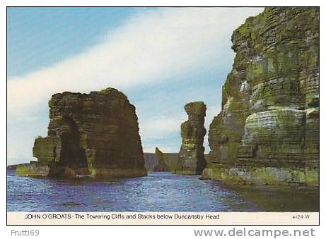 SCOTLAND - AK 106131 John O'Groats - The Towering Cliffs And Stacks Bekow Duncansby Head - Caithness