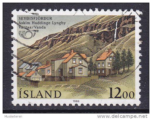 Iceland 1986 Mi. 651    12.00 Kr NORDEN Partnerstädte In Skandinavien - Oblitérés