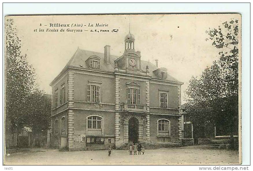 Dép 69 - Rillieux La Pape - Ecole - La Mairie Et Les écoles Des Garçons - état - Rillieux La Pape