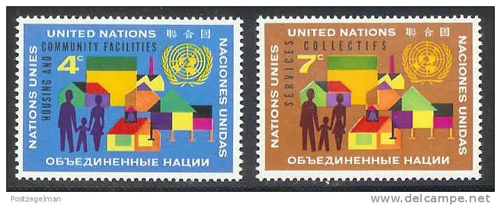 UNO 1962 MNH Stamp(s) Housebuilding 114-115 - Other & Unclassified