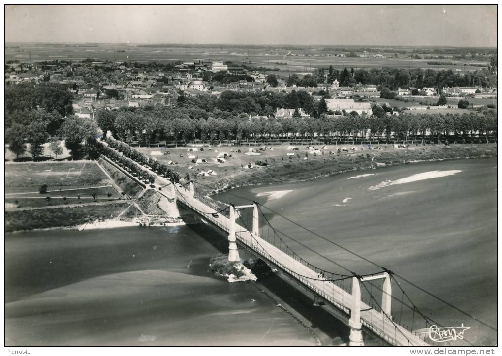 MEUNG SUR LOIRE - Vue Générale Aérienne (1956) - Otros & Sin Clasificación