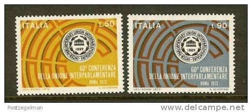 ITALIA 1972 MNH Stamp(s) Interparliamentary Union 1373-1374 - 1971-80: Mint/hinged