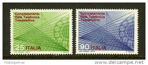 ITALIA 1970 MNH Stamp(s) Telephone 1323-1324 - 1961-70: Mint/hinged
