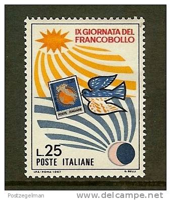 ITALIA 1967 MNH Stamp(s) Stamp Day 1250 - 1961-70: Mint/hinged