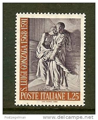 ITALIA 1968 MNH Stamp(s) Luigi Gonzaga 1274 - 1961-70: Mint/hinged