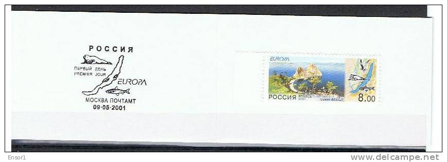 2001 Europa - Natuur - Rusland - Booklet,carnet,MH -  (xx) - 2001