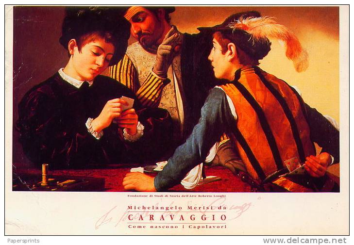 Cartolina I BARI Del Caravaggio - D46 - Pittura & Quadri