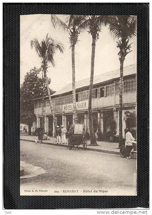 GUINE  FRANCAISE   CONAKRY    HOTEL  DU  NIGER - Frans Guinee