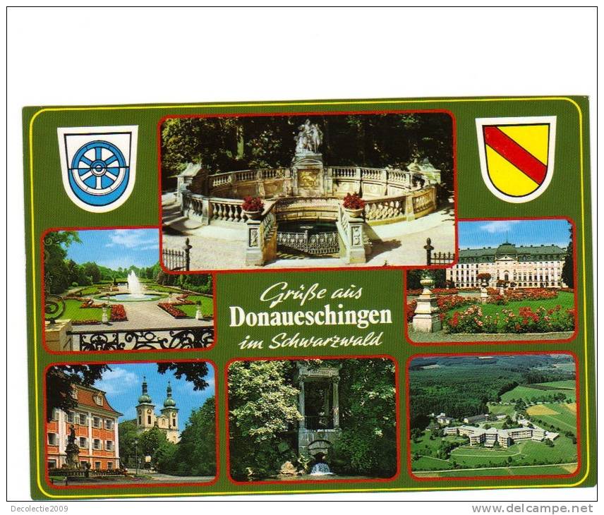 ZS23548 Donaueschingen Im Schwarzwald Multiviews Not Used Perfect Shape Back Scan Available At Request - Donaueschingen