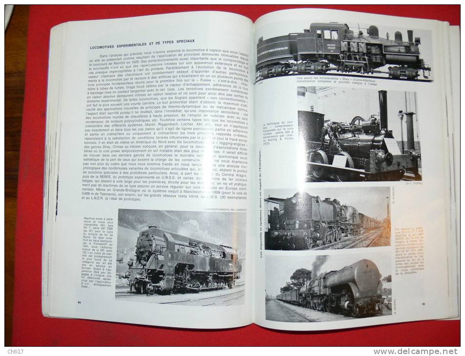 ESTHETIQUE DE LA LOCOMOTIVE A VAPEUR PAR M DOERR EDITIONS VIE DU RAIL 1971 - Ferrocarril & Tranvías