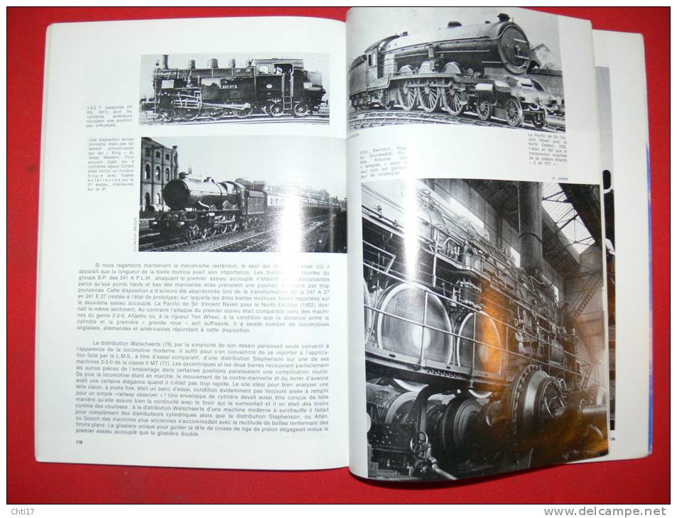 ESTHETIQUE DE LA LOCOMOTIVE A VAPEUR PAR M DOERR EDITIONS VIE DU RAIL 1971