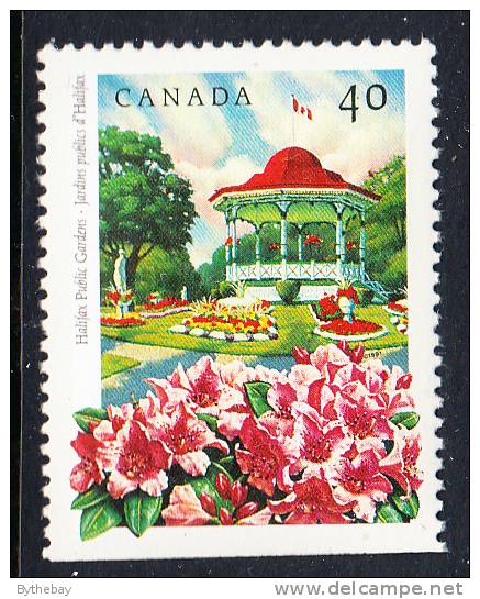 Canada Scott #1315 MNH 40c Halifax Public Gardens, Nova Scotia - From Bottom Strip From Booklet - Neufs