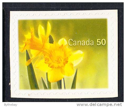 Canada MNH Scott #2092 50c Yellow Daffodil - Ongebruikt