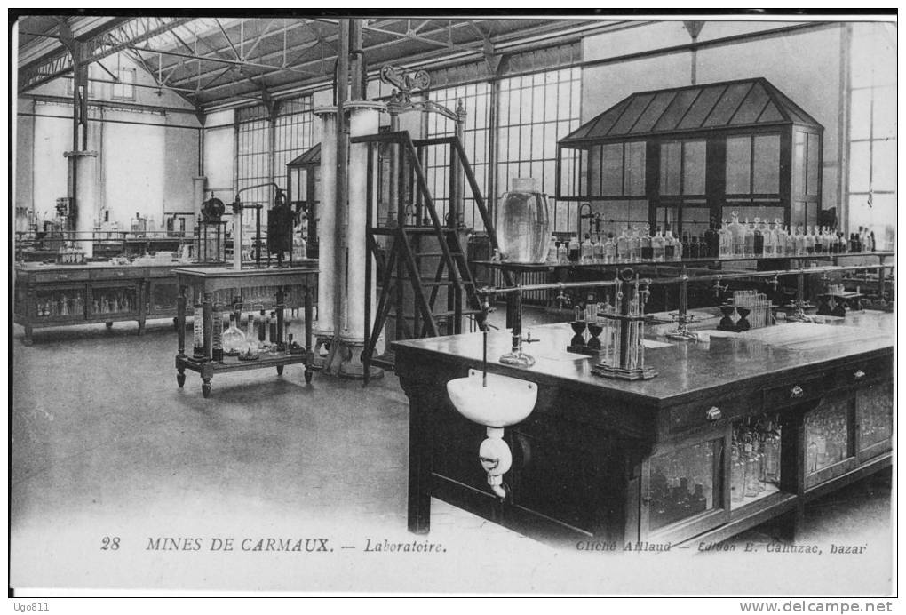 28   -  Mines De CARMAUX    -     Laboratoire - Carmaux