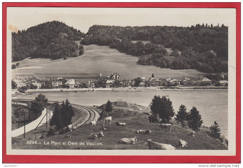 LE PONT ET DENT DE VAULION - Vaulion