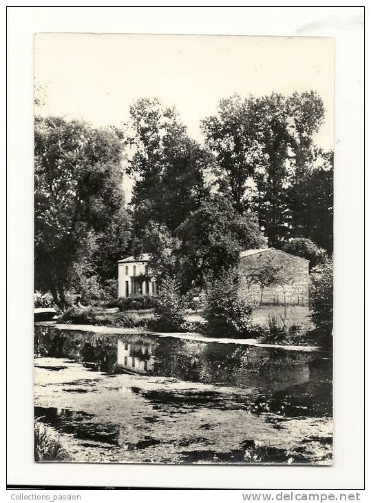 Cp, Poitou-Charentes, MArais Poitevin, Maison Dans Le Marais Passé Coulon - Poitou-Charentes