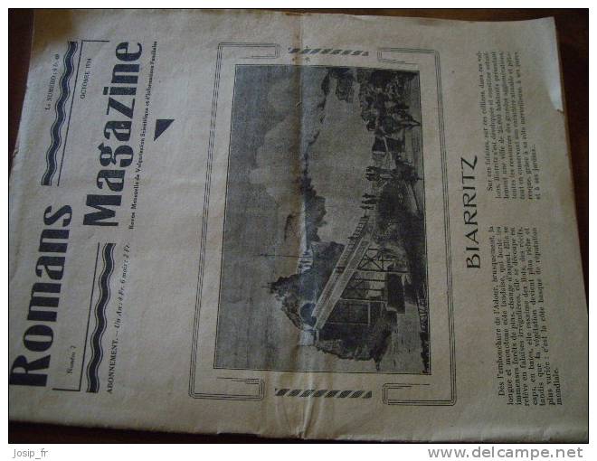DRÔME: ROMANS Magazine N°7-1934 Infos Médicales Biarritz - Rhône-Alpes