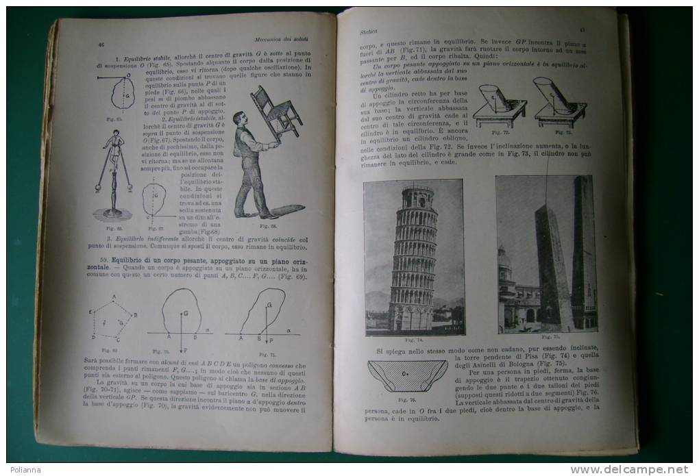 PEN/5 Rosario Federico FISICA ELEMENTARE Lattes 1932/APPARECCHI SCIENTIFICI/DIRIGIBILE - Mathematik Und Physik