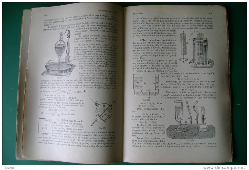 PEN/5 Rosario Federico FISICA ELEMENTARE Lattes 1932/APPARECCHI SCIENTIFICI/DIRIGIBILE - Mathematik Und Physik