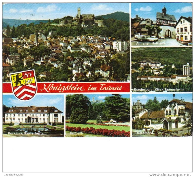 ZS23134 Königstein Im Taunus Multiviews Used Perfect Shape Back Scan Available At Request - Königstein