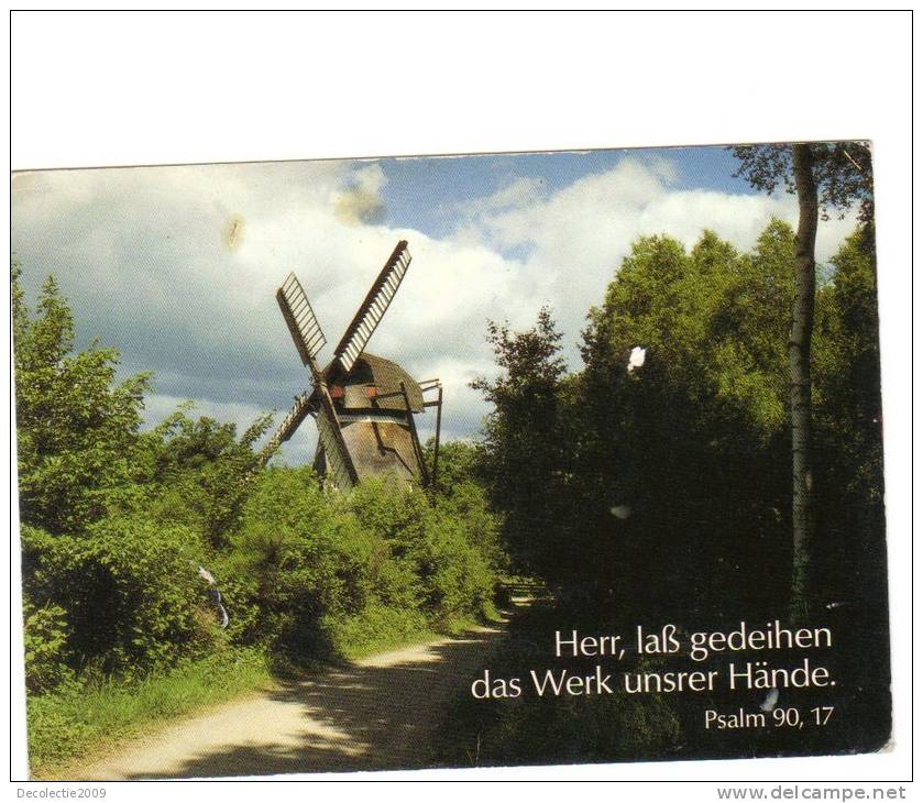 ZS23144 Wörthsee Wind Mill Moulin A Vent Not Used Perfect Shape Back Scan Available At Request - Starnberg