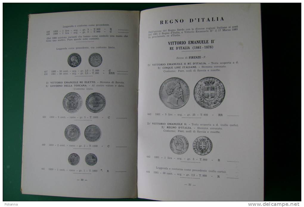 PEN/11 Frisione MONETE ITALIANE 1962/REGNO DI SARDEGNA/REGNO D´ITALIA/REPUBBLICA - Libri & Software