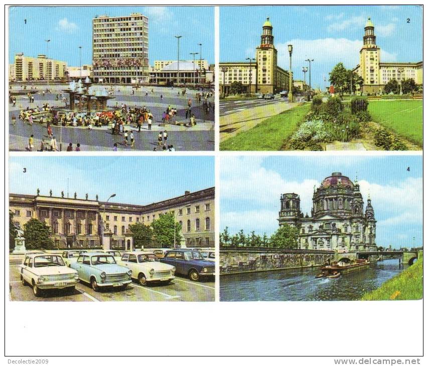 ZS23160 Berlin Cars Voitures Boats Bateaux Multiviews Used Perfect Shape Back Scan Available At Request - Treptow