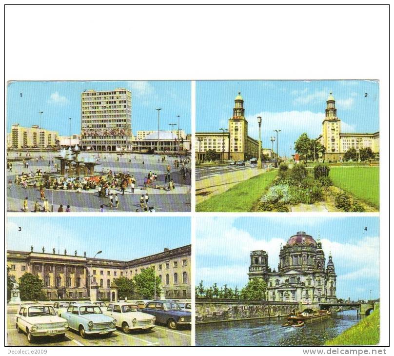ZS23161 Berlin Cars Voitures Boats Bateaux Multiviews Used Perfect Shape Back Scan Available At Request - Treptow