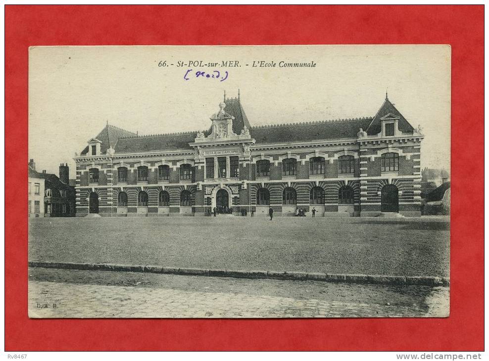 * SAINT POL Sur MER-L´Ecole Communale(Enfants Au Loin) - Saint Pol Sur Mer