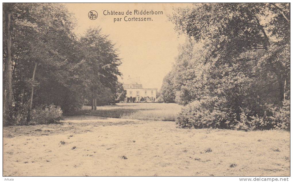 Cortessem - Chateau De Ridderborn - 1921 - Andere & Zonder Classificatie