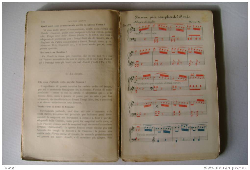 PEN/21 Gio Alibrandi MANUALE DI MUSICA Loescher 1891 - Cinema & Music