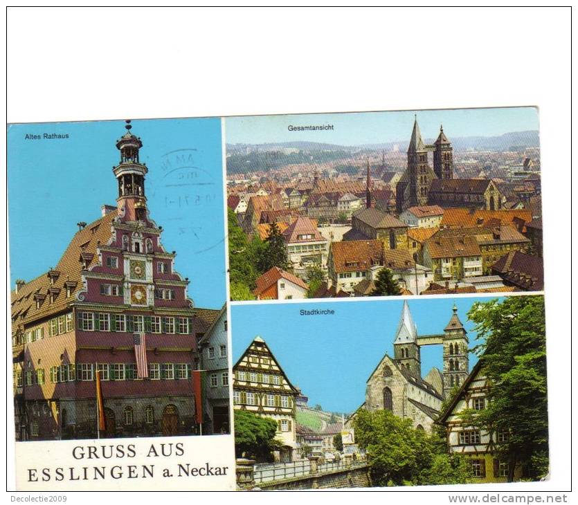 ZS23176 Esslingen Am Neckar Multiviews Used Perfect Shape Back Scan Available At Request - Esslingen