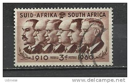 SOUTH AFRICA 1960 - 50 YEARS OF UNION - USED OBLITERE GESTEMPELT - Oblitérés