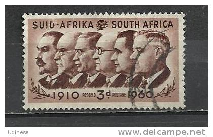 SOUTH AFRICA 1960 - 50 YEARS OF UNION - USED OBLITERE GESTEMPELT - Gebraucht