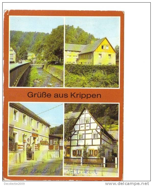 ZS23237 Krippen Bad Schandau Multiviews Used Perfect Shape Back Scan Available At Request - Bad Schandau