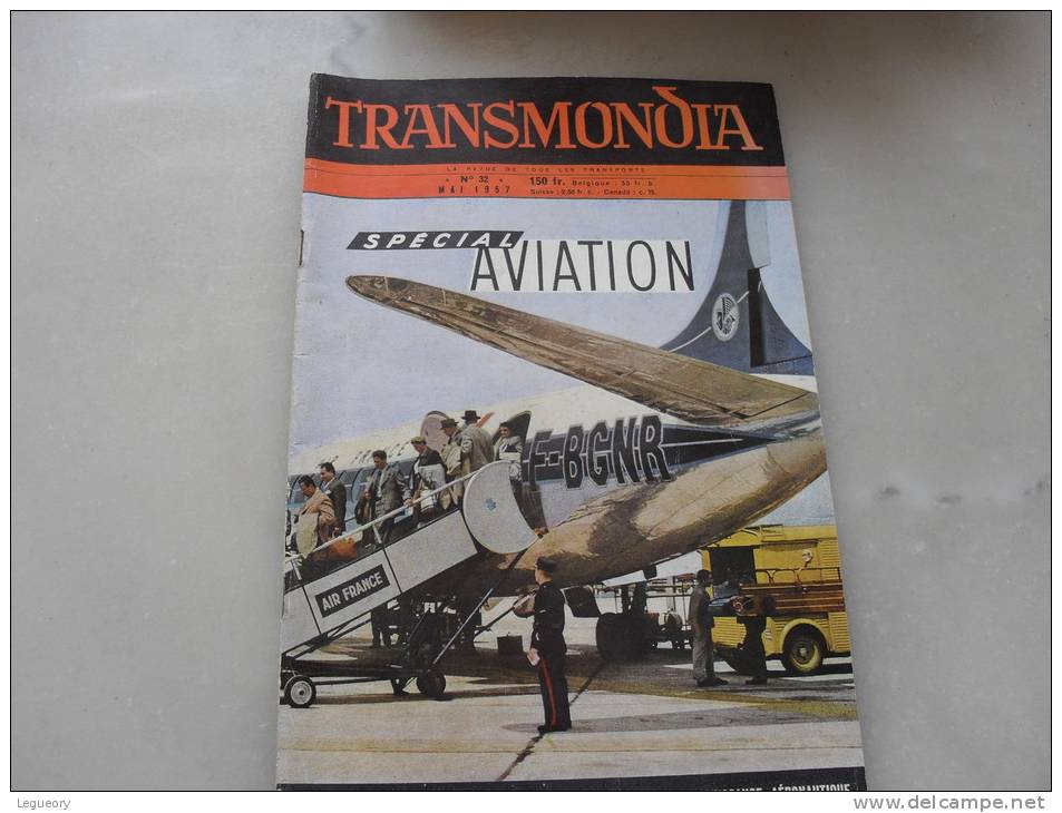 Transmondia   Special Aviation  1957 - Vliegtuig