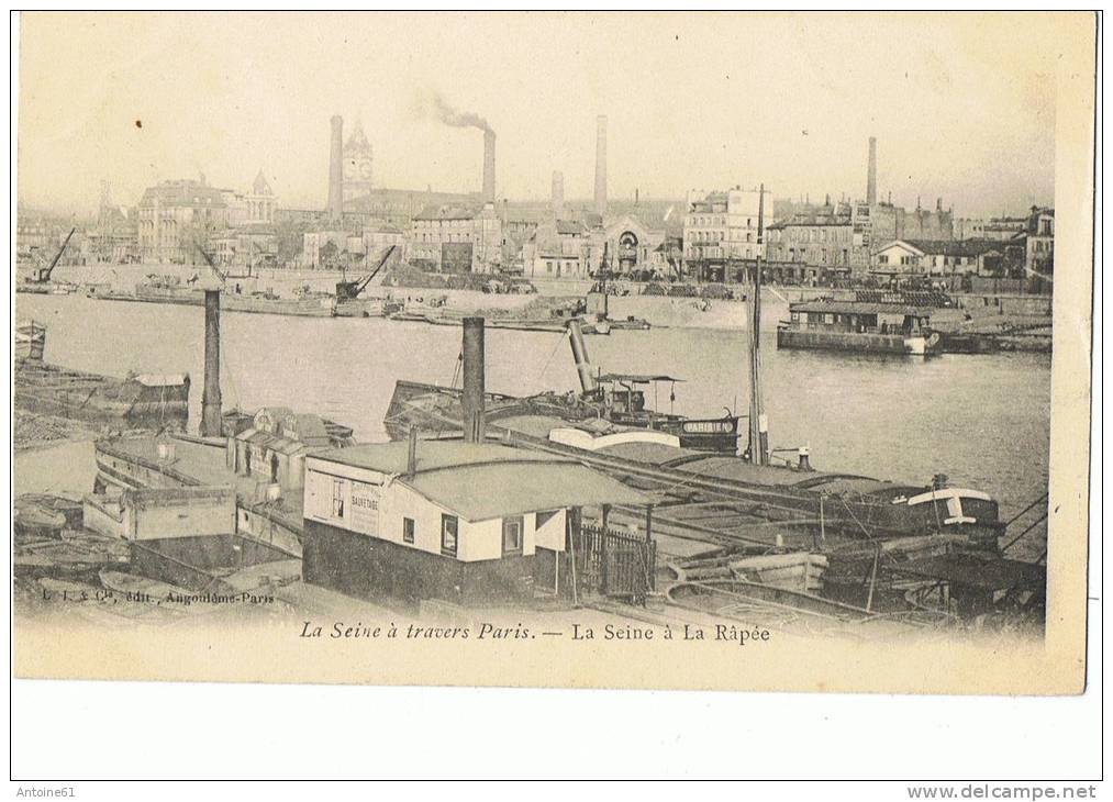 PARIS --75013 --La Seine à La Rapée - Arrondissement: 13