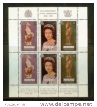 AITUTAKI 1978 MNH Block Coronation SG 257-259 - Royalties, Royals