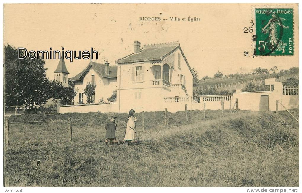 Villa Et Eglise - Riorges