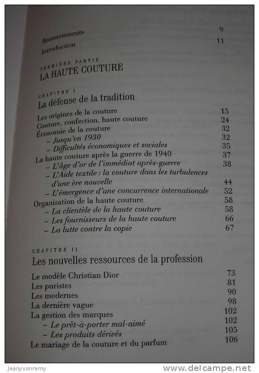 Histoires De La Mode. Par Didier Grumbach. 1993. - Mode