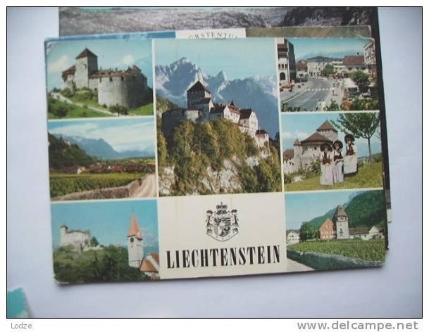 Liechtenstein With Several Views - Liechtenstein