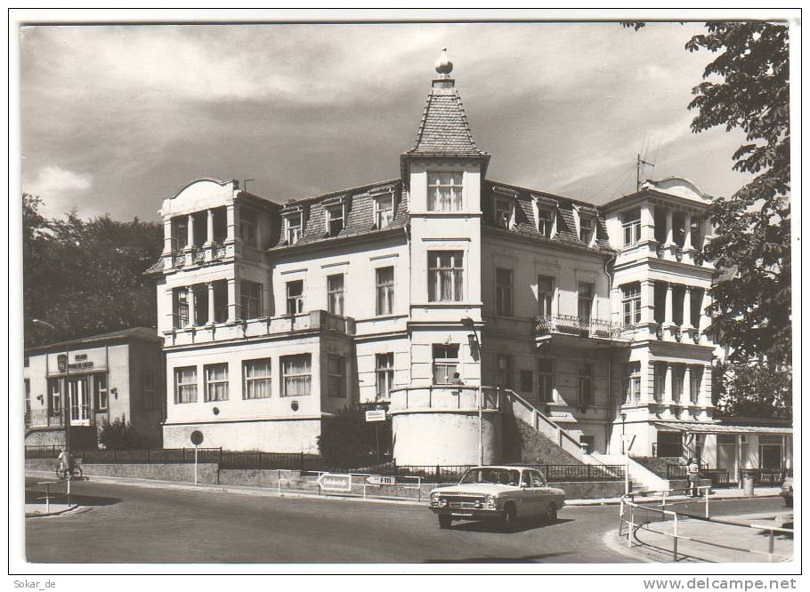 AK Seebad Bansin, FDGB Erholungsheim, Heringsdorf Usedom 1976, Mecklenburg-Vorpommern - Usedom