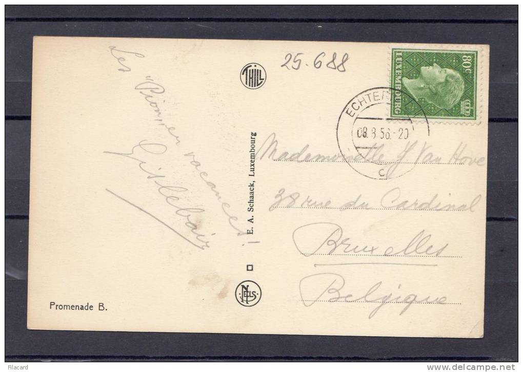 25688    Lussemburgo,  Petite  Suisse  Luxembourgeoise, Le  Perekopp,  VG  1956 - Echternach